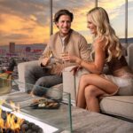 sunset package las vegas skyline rooftop downtown las vegas